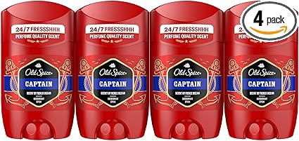 Pack de 4 desodorantes Old Spice Captain