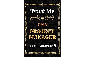 2020 Planner Funny Project Manager Notebook: Trust Me, I'm A Project Manager...