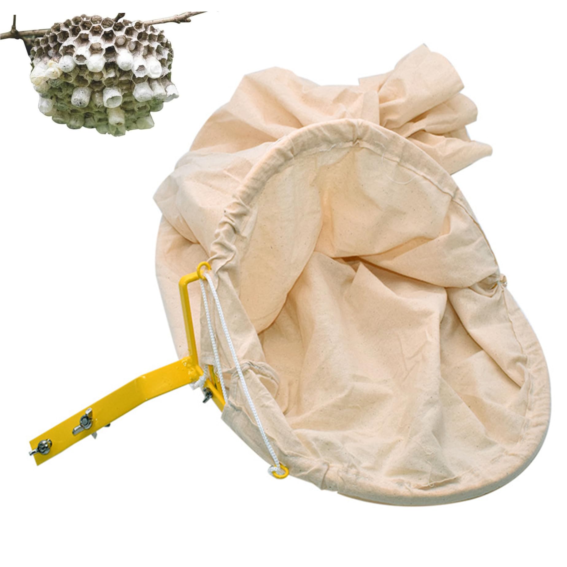 Amazon.com: YLHHWVY Bee Catcher Net Swarm Trap Canvas Bee Swarm