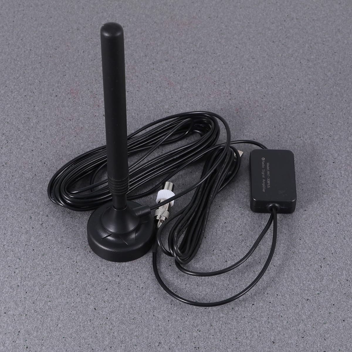 Antenne Radio Améliorée Ant-Plus Antenne pour Maison Amplificateur De Signal Radio Noir