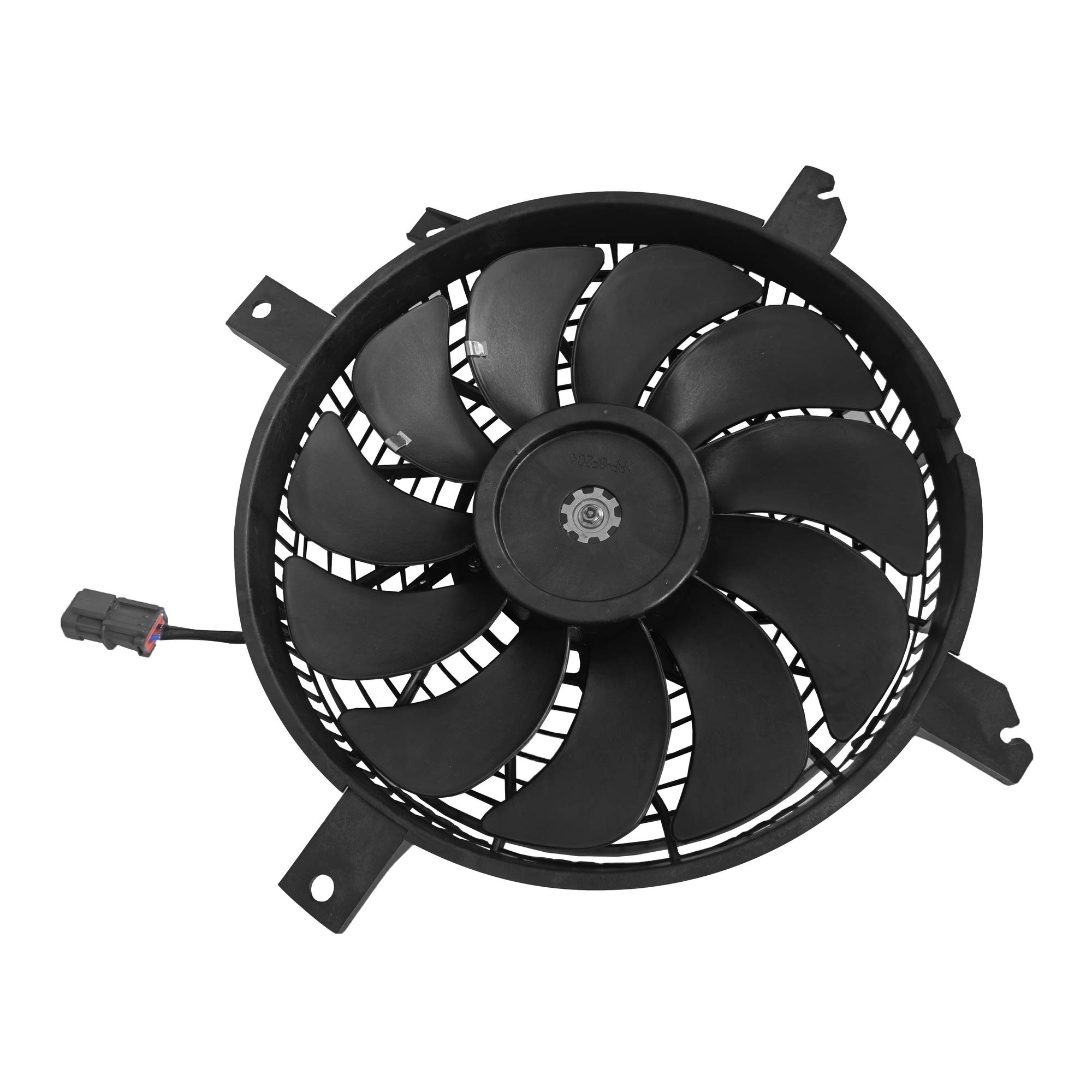 PartsFlow Engine Radiator Cooling Fan Assembly For 2009-2018 Chrysler 300 For 2009-2018 Dodge Challenger/Charger 622550