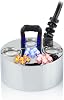 Alpine Corporation Super Pond Fogger with Floating Ring and LED Lights Outdoor Decor Accessory