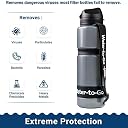 Water to Go Water Purifier Filter Bottle (Active 26oz/75cl) - Perfect for Hiking Camping Travel and Survival gallery image