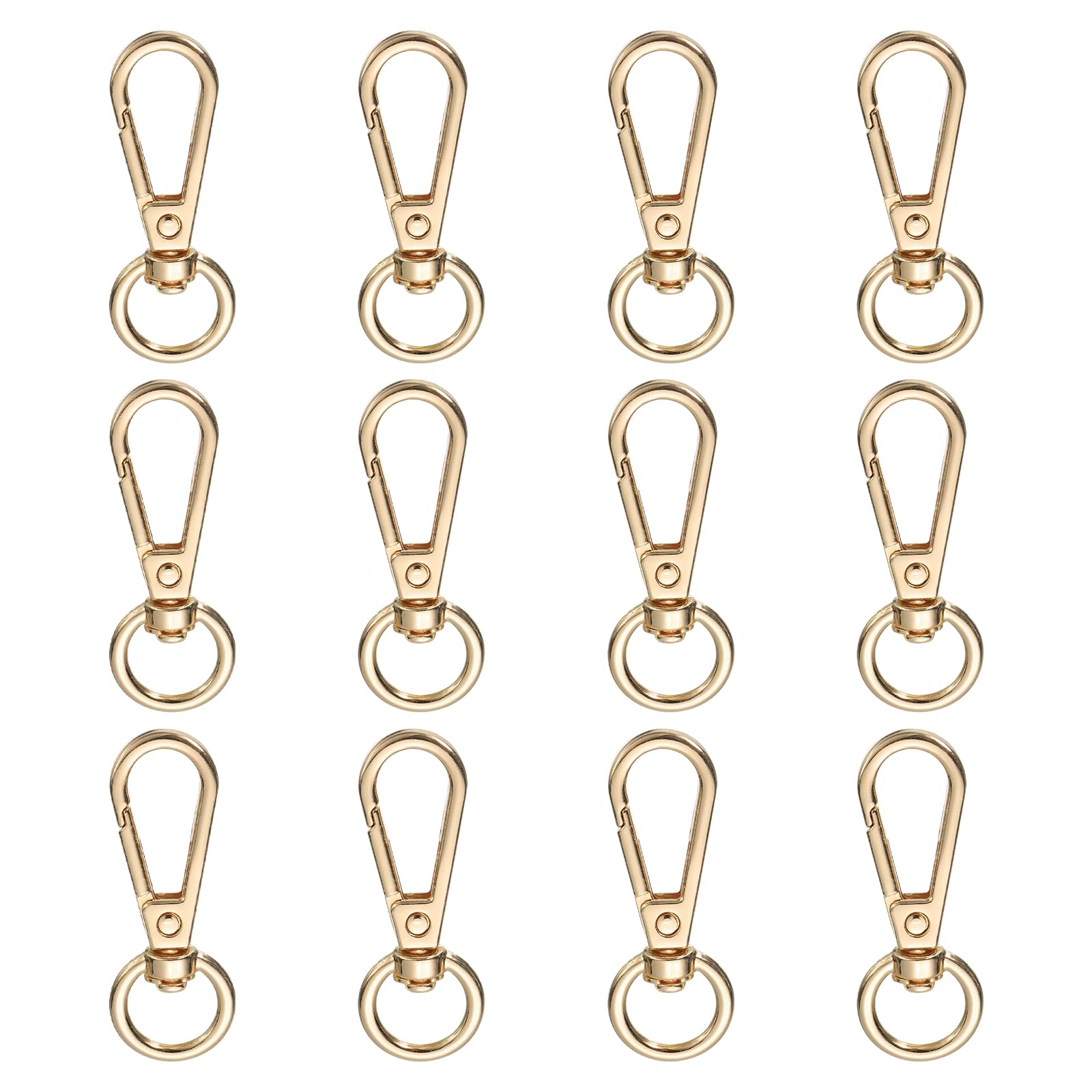 uxcell 1.8" Swivel Lobster Claw Clasps Keychain
