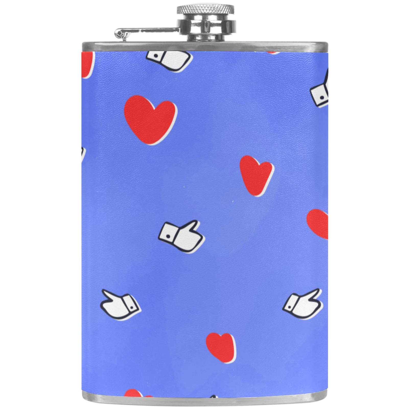 Flasque à whisky en cuir pour camping et barbecue entre amis