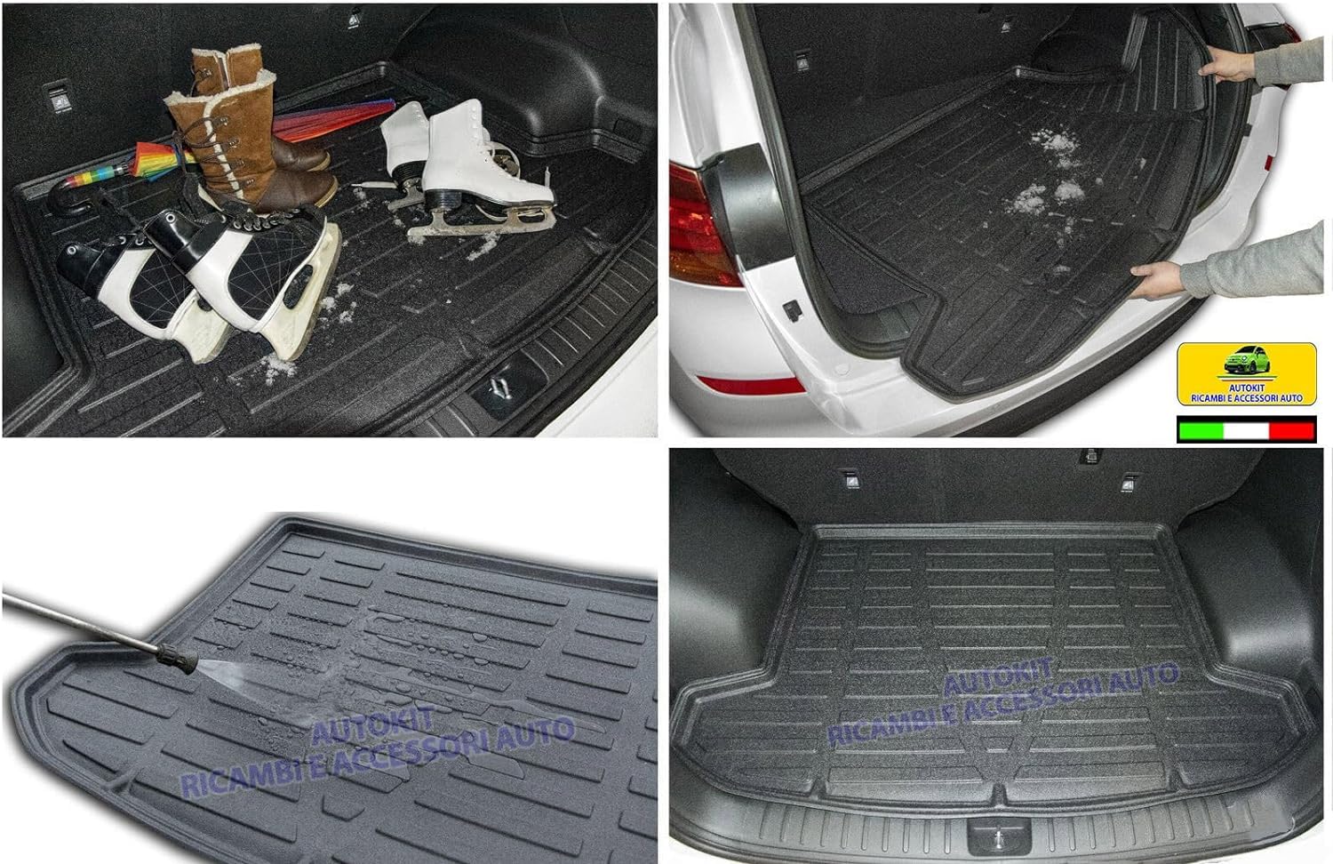 Vasca Baule Protezione Bagagliaio auto Specifica COMPATIBILE con Doblo' nuovo modello 5 porte prodotti dal 2023 in poi 8020844