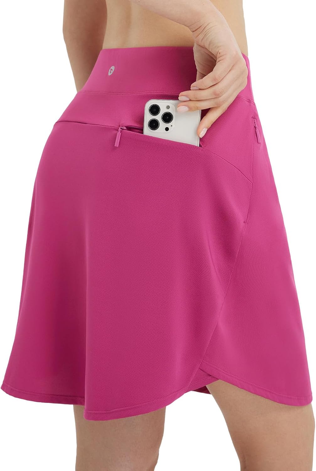 baleaf Skorts for Woman 20" Knee Length Golf Tennis Skirt High Waisted Long Athletic Casual Pockets UPF 50+
