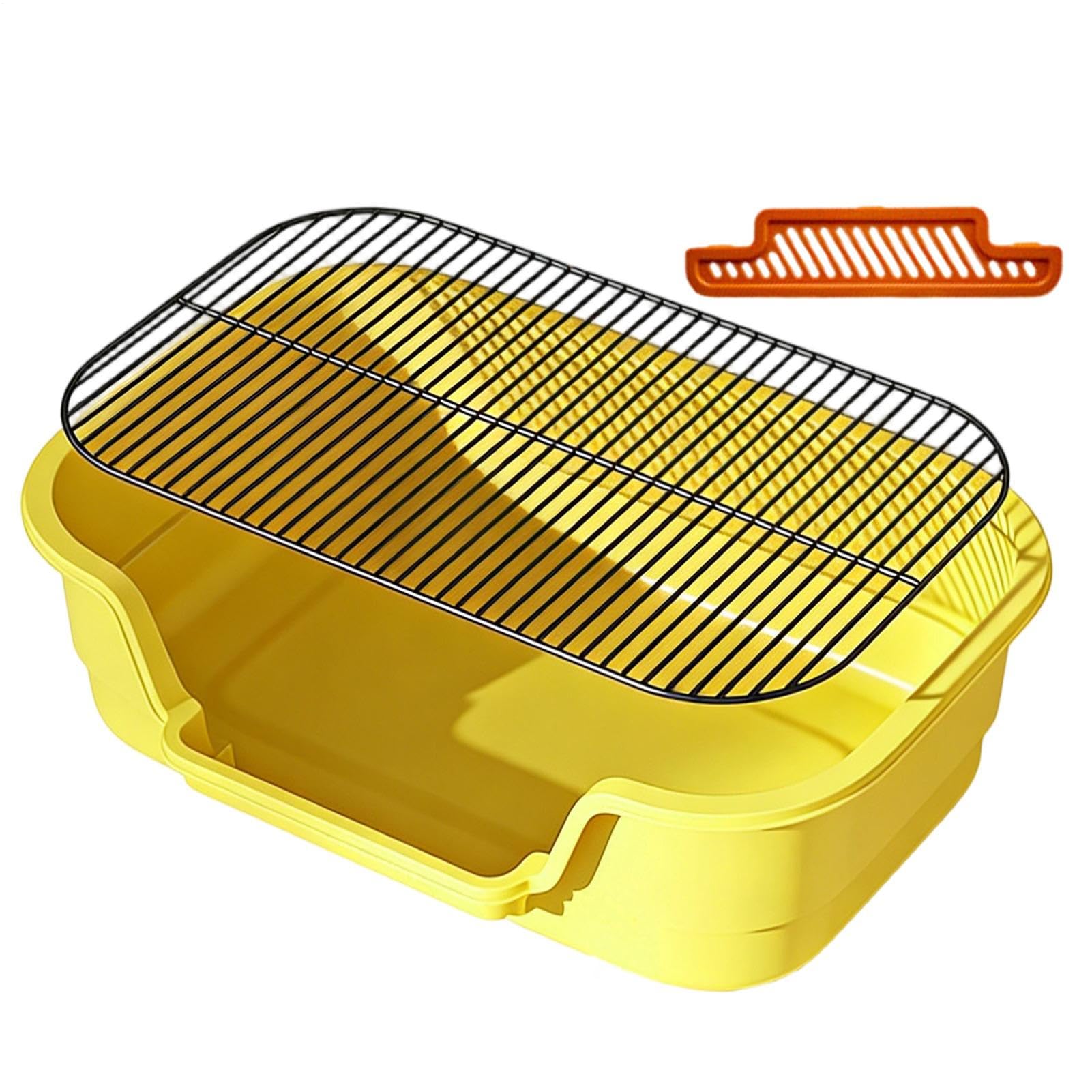 Large Cat Litter Box Portable Potty Training Toilet
