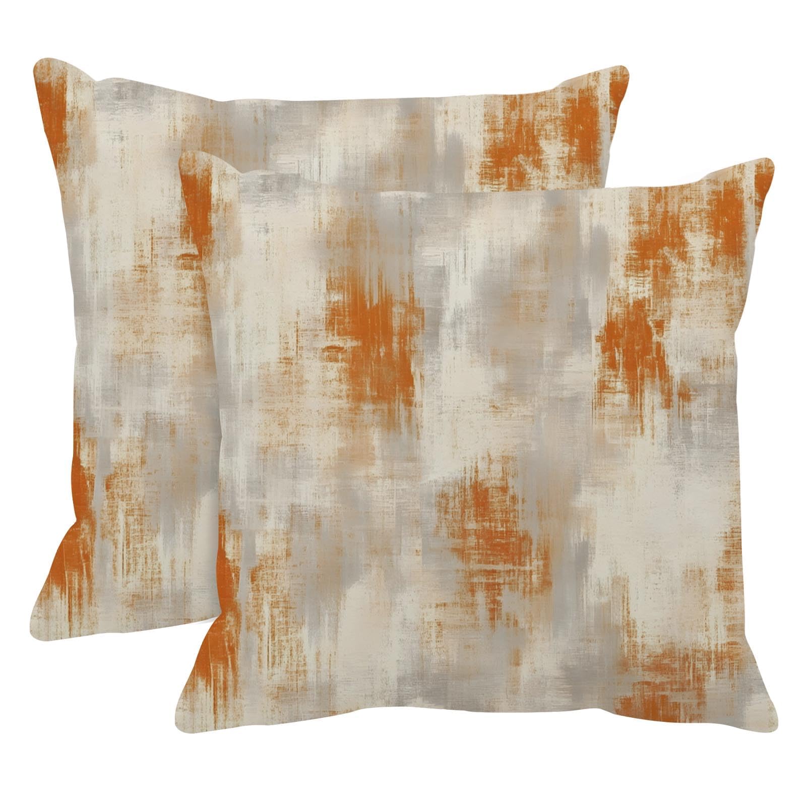 Housse de coussin 50x50 cm lot de 2 pour raviver un canapé terne ou ancien