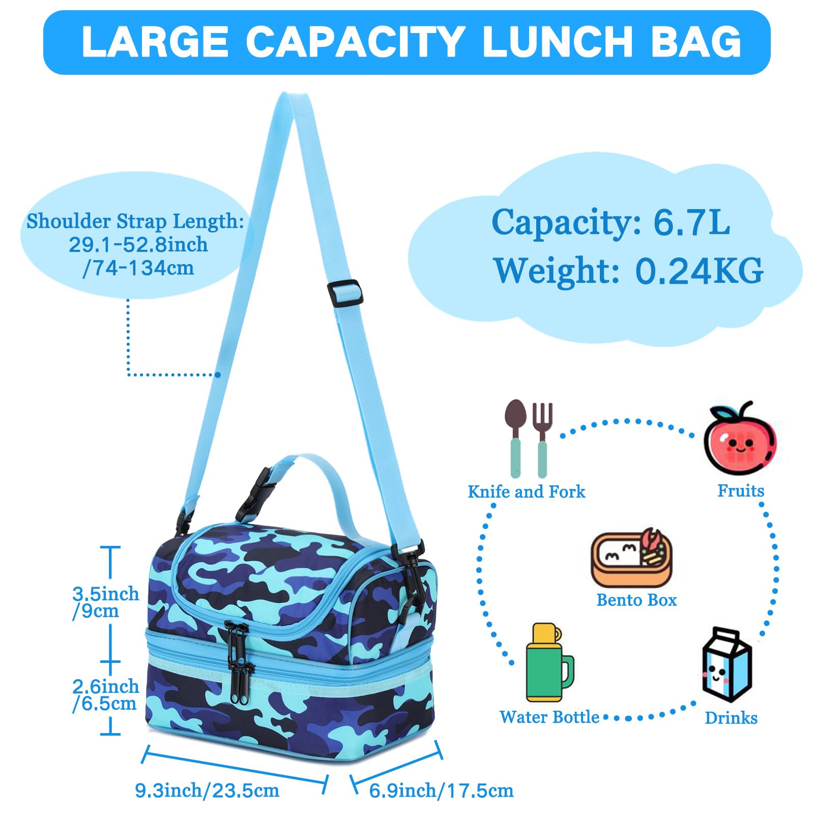 VASCHY Kids Lunch Bag - Image 2