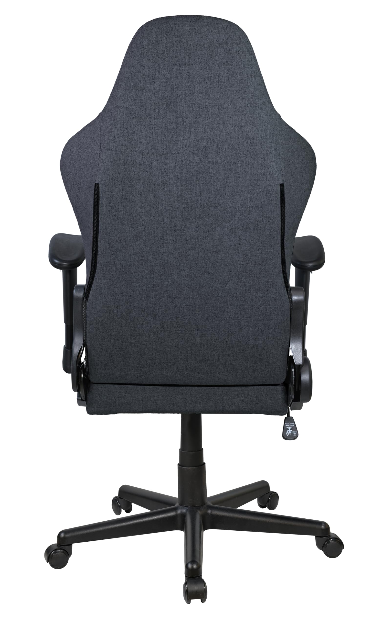 Nacon - Silla Gaming PCCH-380 Ergonómica con Reposabrazos 2D | Silla Gaming con Cojín Lumbar, Reclinable hasta 135º, Material Textil, Color Gris Oscuro
