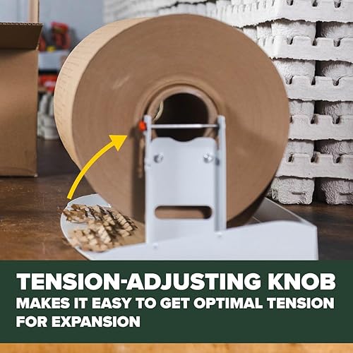 Miniatura 6 de Scotch Cushion Lock - Dispensador de envoltura protectora recargable, solución de embalaje sostenible para embalaje, envío y mudanza, para envoltura