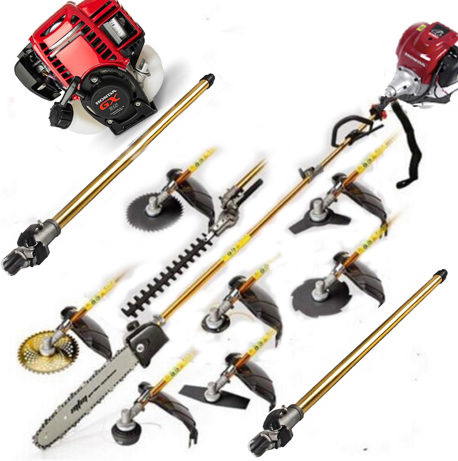 GX35 Hedge Trimmer 4 Strokes Pole Saw Gasoline Weed Eater