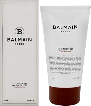Couleurs Couture Illumination Mask - Balmain Hair Couture by Warm Brown Unisex - 5 oz Mask