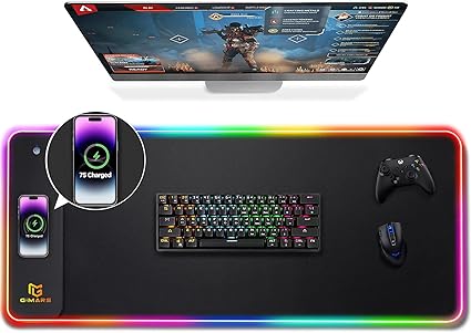 Este domingo no te olvides: Epic Games Store ofrece gratis Godzilla Voxel Wars y Zoeti 9 71nt3hcRpoL. AC SX425 Gimars RGB Gaming Mouse Pad,15W Wireless Charging Mousepad with 10 Light Modes, Large Mousepad with Premium Smooth Surface, Non-Slip Mouse Mat for Gaming, Desk, PC,Office, 31.5x11.8x0.16inch