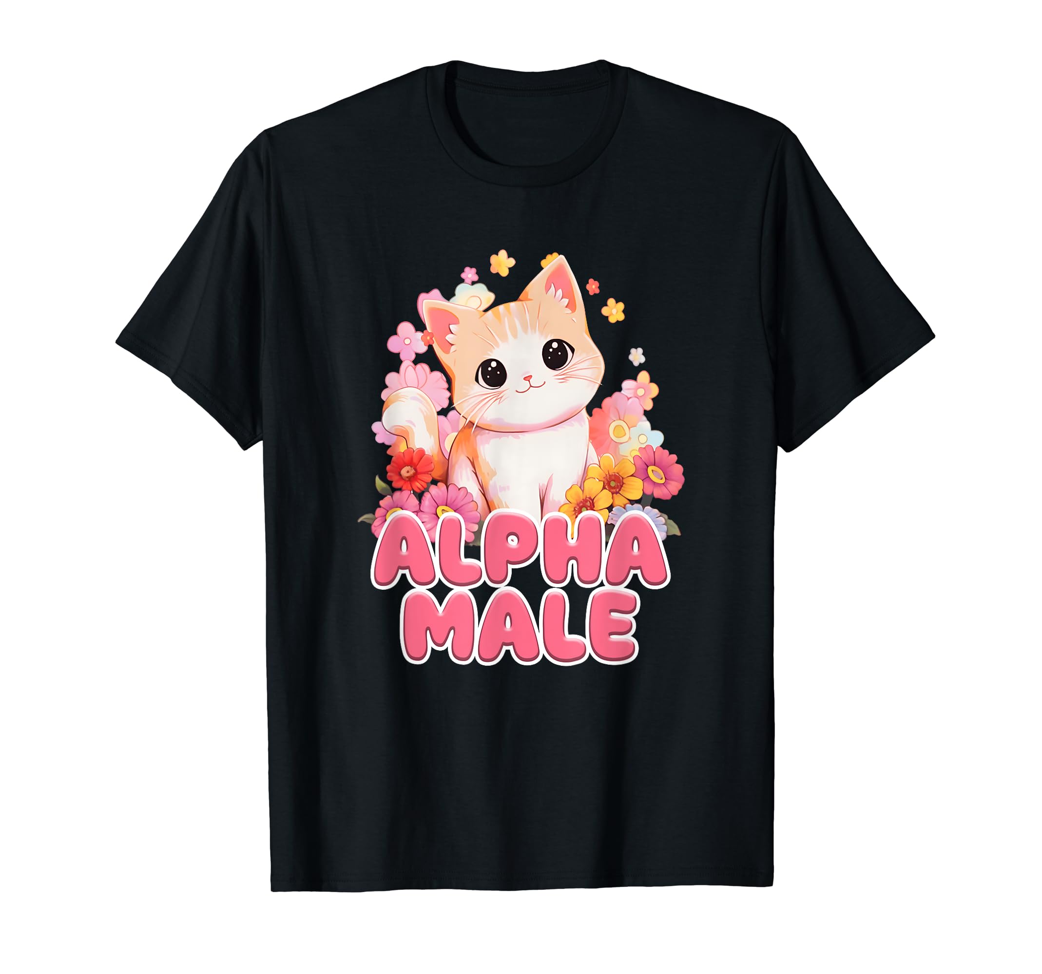 Funny Sarcastic Alpha Male Tees For Men And WomenAlpha Male Kitten Funny Alpha Meme Cat T-Shirt