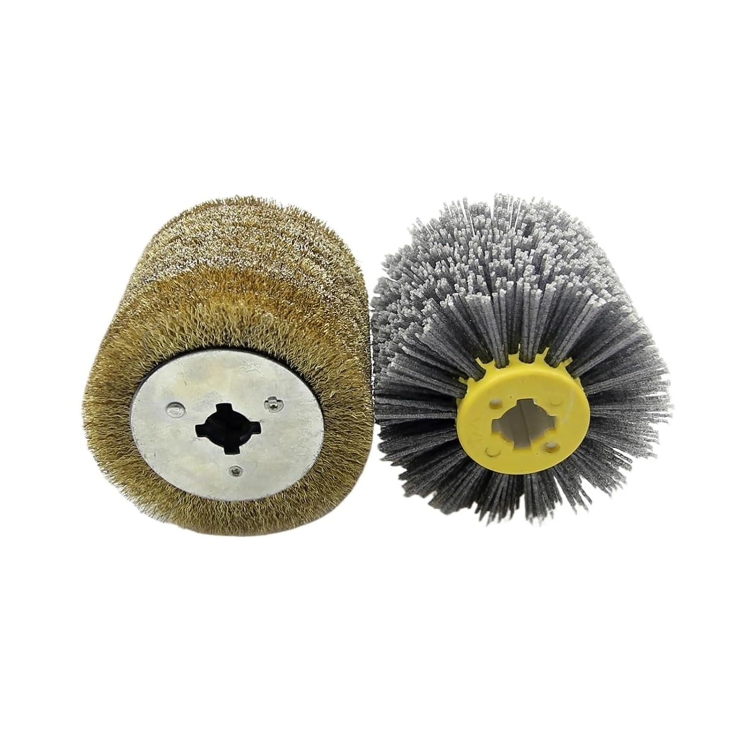 Woodworking Polishing Wheel, Brush Set 120 * 100 * 19mm Drum Sander Tools, for Wood Grinding Finish Polishing Wheel(3 in 1)