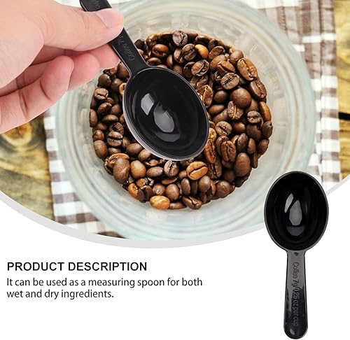 Miniatura 2 de Cabilock Cucharada de café en grano para medir espesar plástico cuchara de medición cocina cocina para té, azúcar, cereales, café, leche, 0.25