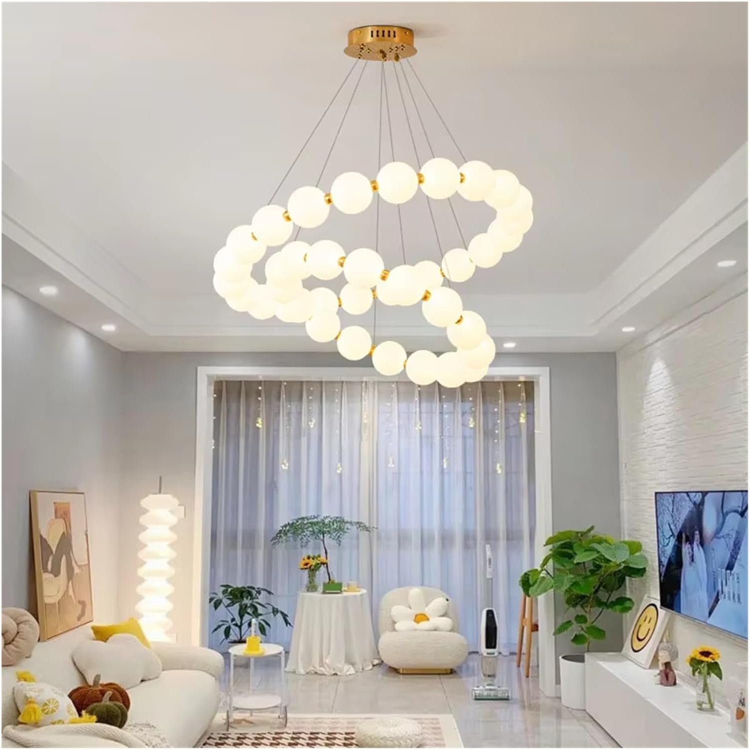 LED Chandelier Living Room Center Table Bedroom Hall Pendant Lamps Home Decor Lusters Fixture ﻿,luminaire