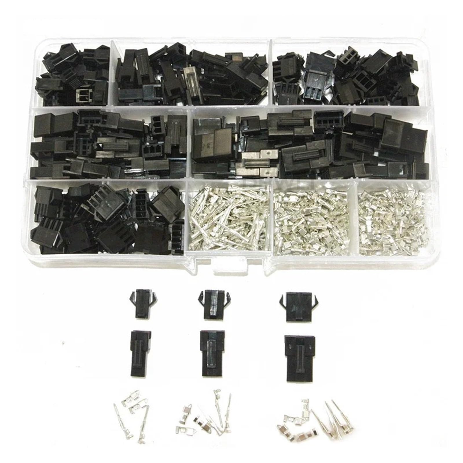 Kit SM2.54 de conectores macho hembra para cables de datos y reparación de impresoras 3D 5