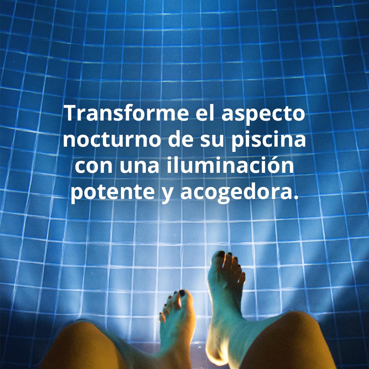 Proyector de Luz LED Blanca para Piscina Subacuática PAR56 - 14,5W (20VA) - Bajo Consumo de Energía - Potente Iluminación para Piscinas - AstralPool