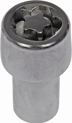 Miniatura 4 de Dorman 711-523 - Cerradura de tuerca de rueda cromada dúplex Mag 9/16-18, paquete de 4 unidades, ajuste universal