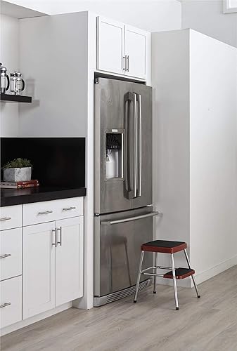 Miniatura 7 de COSCO 11330RED1E Stylaire Retro Two (red, one Pack) Step Stool,