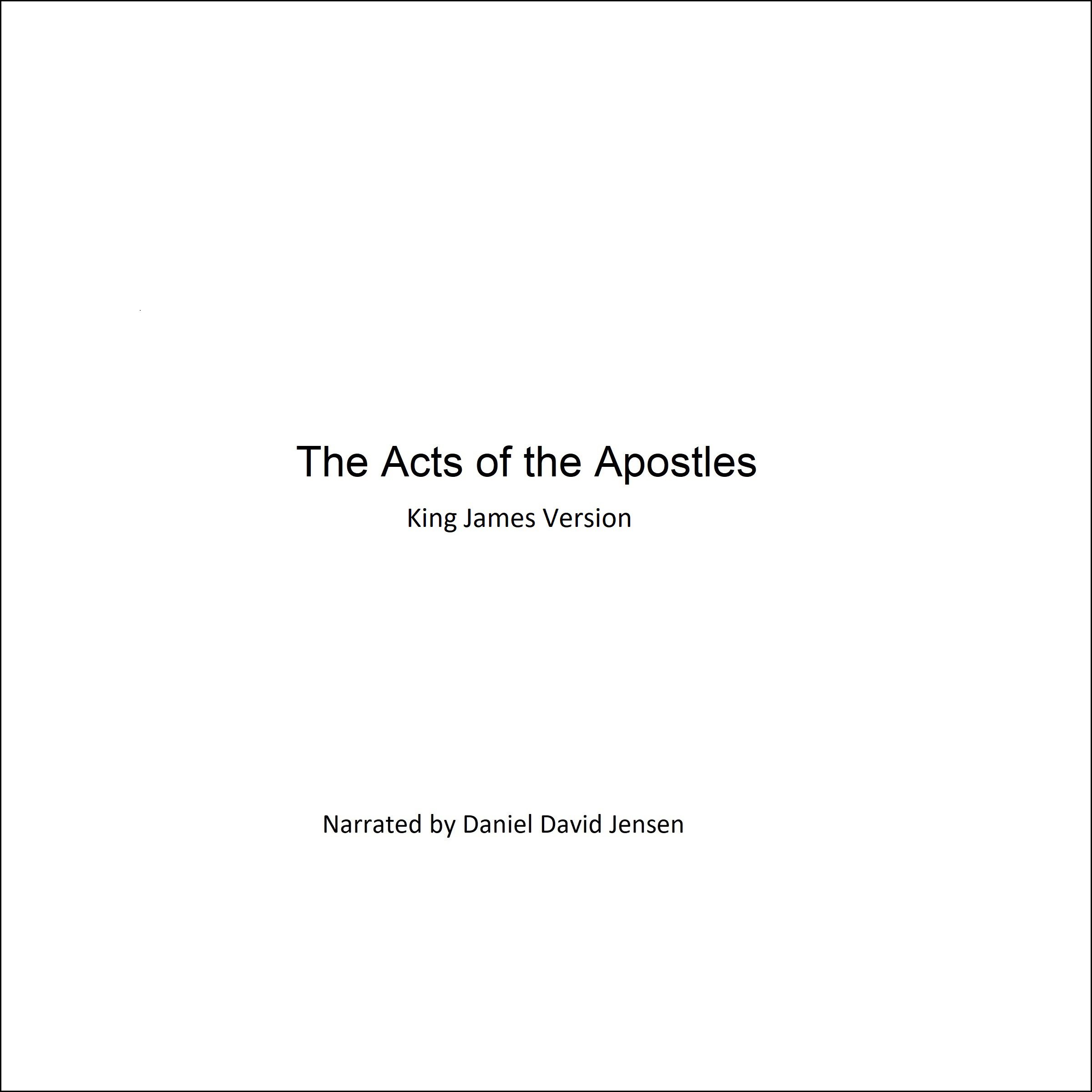 The Acts of the Apostles
