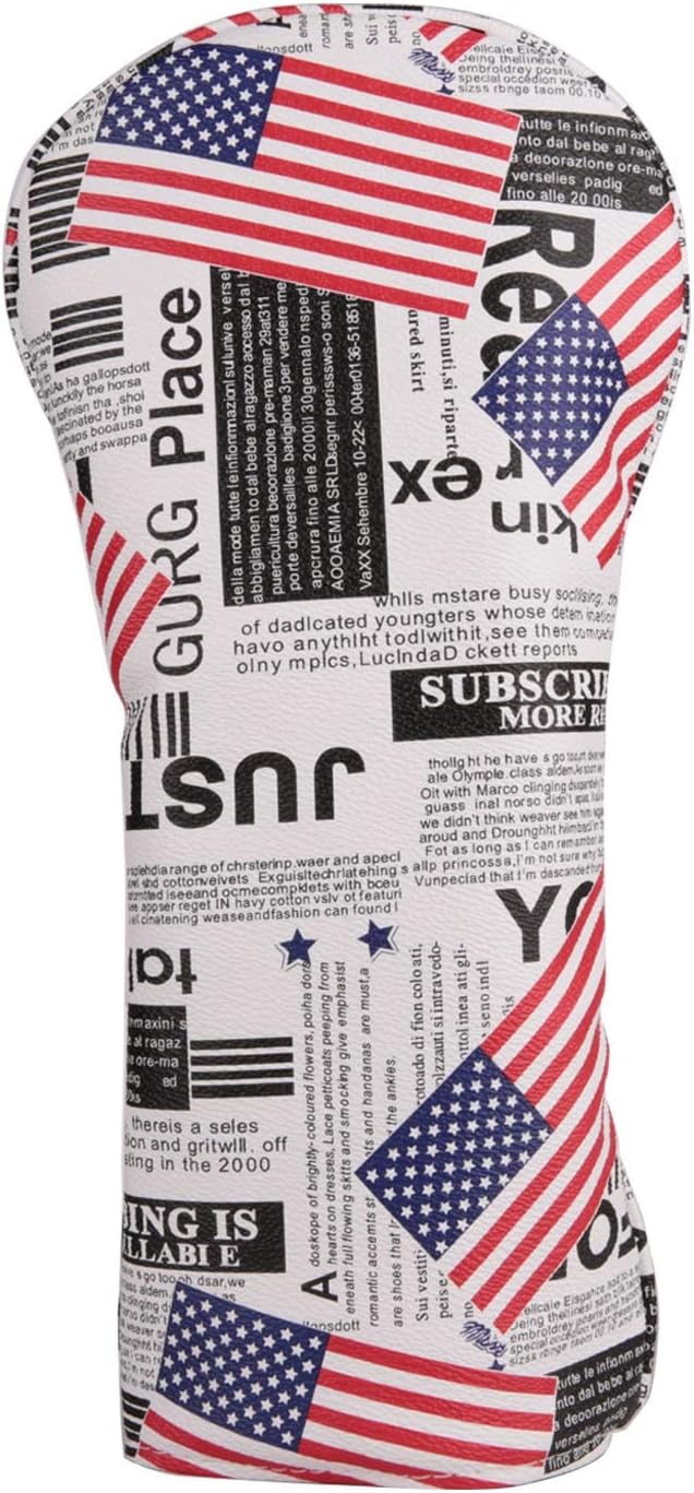Golf Builder USA Stars and Stripes Golf Club Hybrid Head Cover UT Cover USA Hybrid with No Tag : Sports & Outdoors