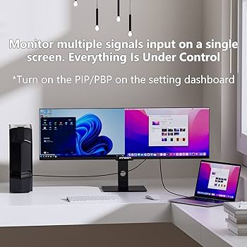INNOCN 43.8インチ モニター, 3840*1080 Amazon.co.jp: INNOCN 43.8インチ ウルトラワイド pc モニター