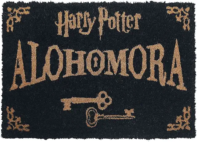 Paillasson Harry Potter Alohomora Multicolore 40x60 cm - Cadeau Fan