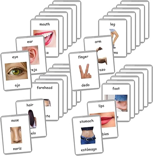 Miniatura 16 de Tarjetas flash bilingües en español inglés | Tarjetas flash laminadas | Elige tu juego (animales de granja)