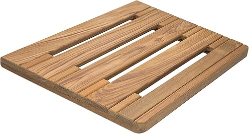 Whitecap Teak Whitecap 60918 - Plataforma de natación en teca, 18 x 15 pulgadas