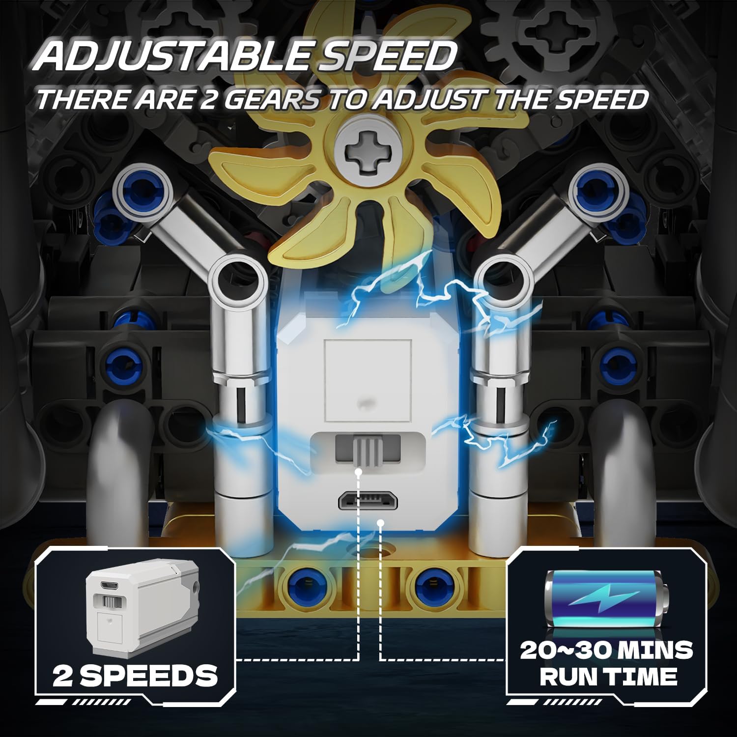 W16 Engine Building Kit (Twin V8 Design), 751 PCS to Build Your Own W16 Engine Model Kit for Kids Boys, Compatible with Lego Engine Sets for Boys 8-14, STEM Building Blocks Toys for Kids Adult