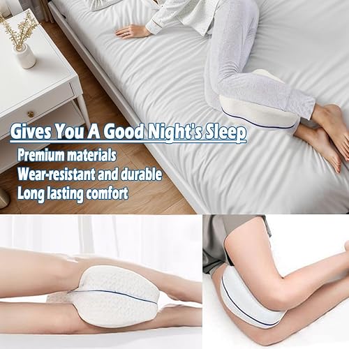 Miniatura 5 de Almohada de piernas para dormir de lado, almohadas de piernas para adultos que duermen de lado, para adultos, dolor de espalda, almohada de apoyo de