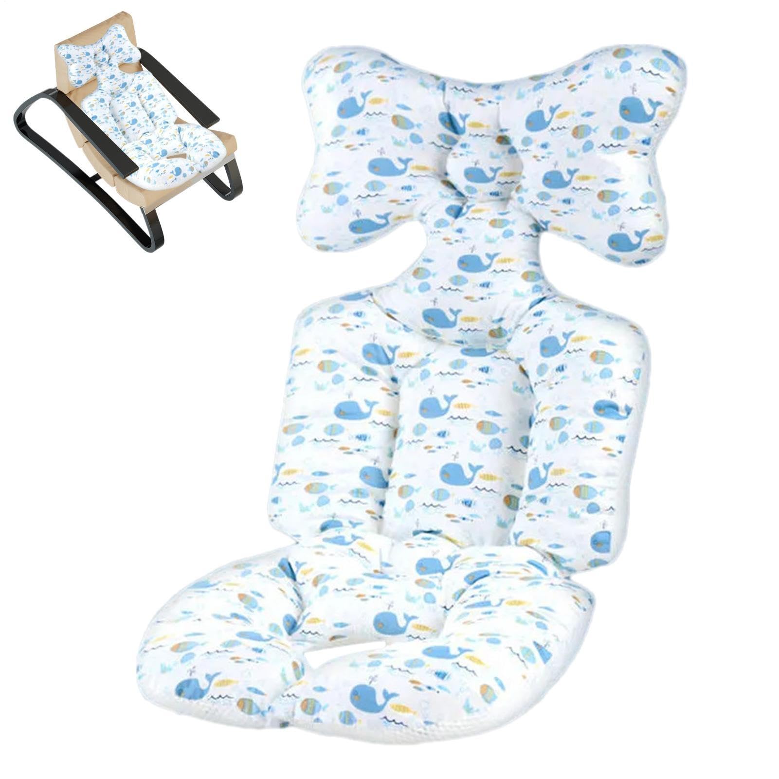 Cuscino per seggiolino auto per bambini | coprisedile universale per passeggino – Cuscino per bambino di supporto per il collo per auto per e | passeggino – Cuscino per bambino di supporto per il collo per auto per e