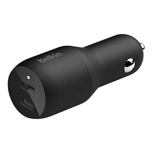 Belkin 36W Dual USB-C PPS Car Charger