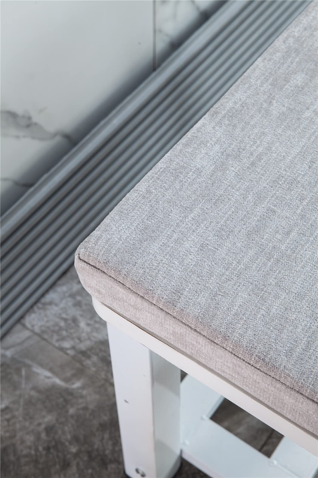 Cojín de banco de 2/3 plazas para interiores y exteriores, cojín de banco de jardín, cojines de asiento de columpio, suave, lavable, antideslizante, tapete de asiento para patio, cocina,