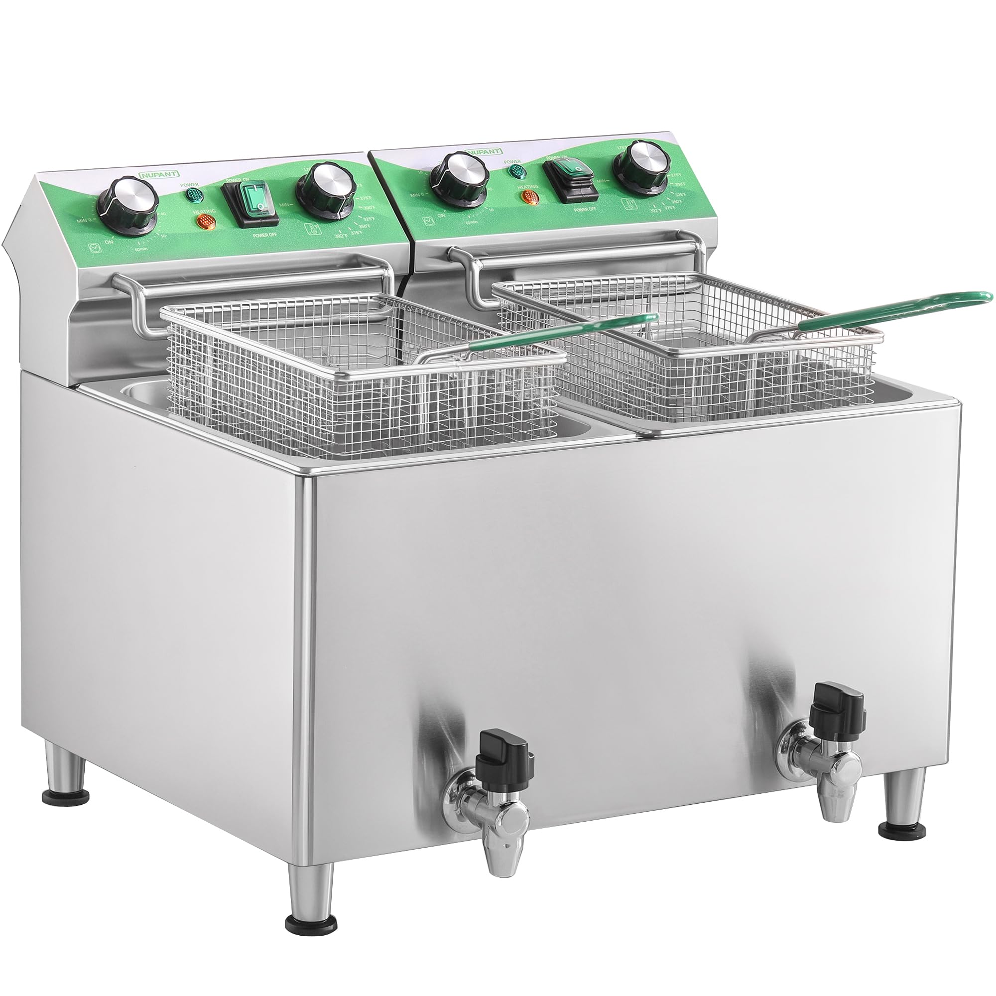 Amazon.com: NUPANT 25.3QT/24L Commercial Deep Fryer with Oil