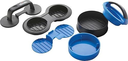 Napoleon 70060 - Kit de prensa gourmet para hamburguesas, prensa para hamburguesas, prensa deslizante, haz hamburguesas caseras y deslizadores, haz