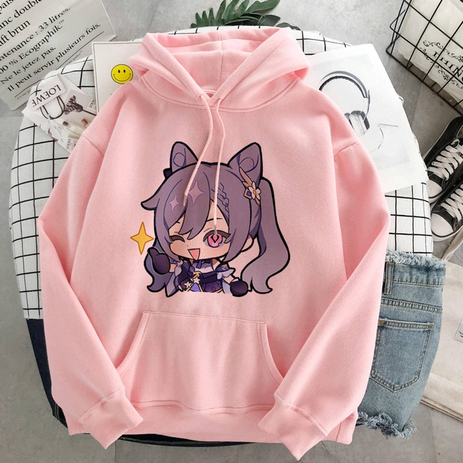 Acheter Harajuku jeu Genshin Impact Tartaglia sweat à capuche imprimé femmes hommes mode Kawaii garçon tête affiche à manches longues Streetwear homme sweats
