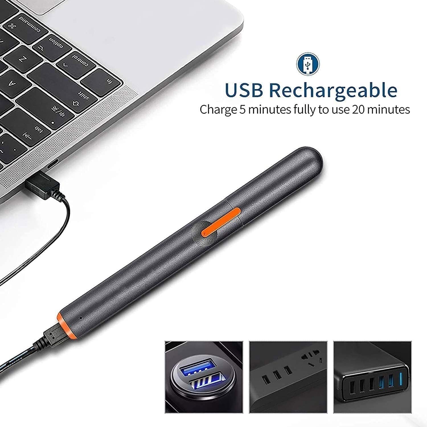 Rasatore per peli del Naso, Trimmer for Sopracciglia Professionale Ricaricabile Tramite USB Multifunzione, Sistema di Pulizia Intelligente for la rimozione dei peli del Viso indolore