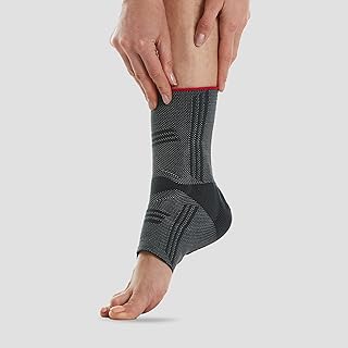 WEHR Malleocare Comfort C Ankle Compression Sleeve - Premium Ankle Support Foot Brace for Ligament Injury, Instability, Swelling â€“ Comfortable and Breathable (Small)