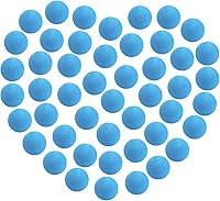 Vista 1 de 48 bolas de recambio para reventar, bolas de espuma suave de 1.2 pulgadas, color azul claro para recambios de burbujas