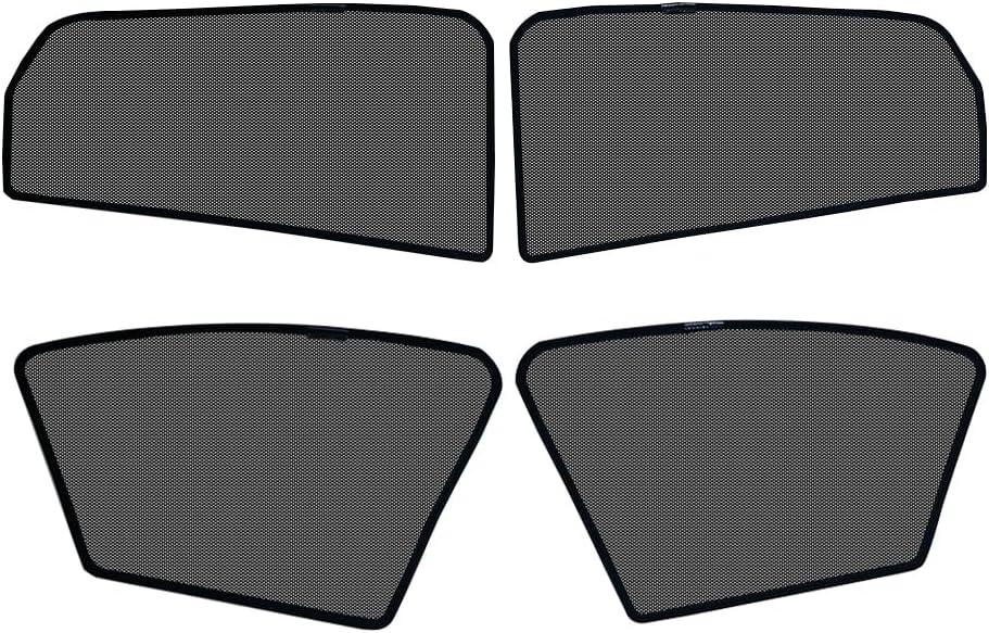 BWEN Magnetic Side Window Sun Shades Compatible with Honda Civic 2016-2021 Accessories, Shading for Privacy，Suitable for Camping, Sleeping and Travel