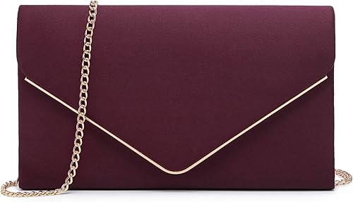 Vista 18 de Bolsos de mano Dasein para mujer, de ante sintética, para noche, formales para fiestas, bodas, cócteles, graduación