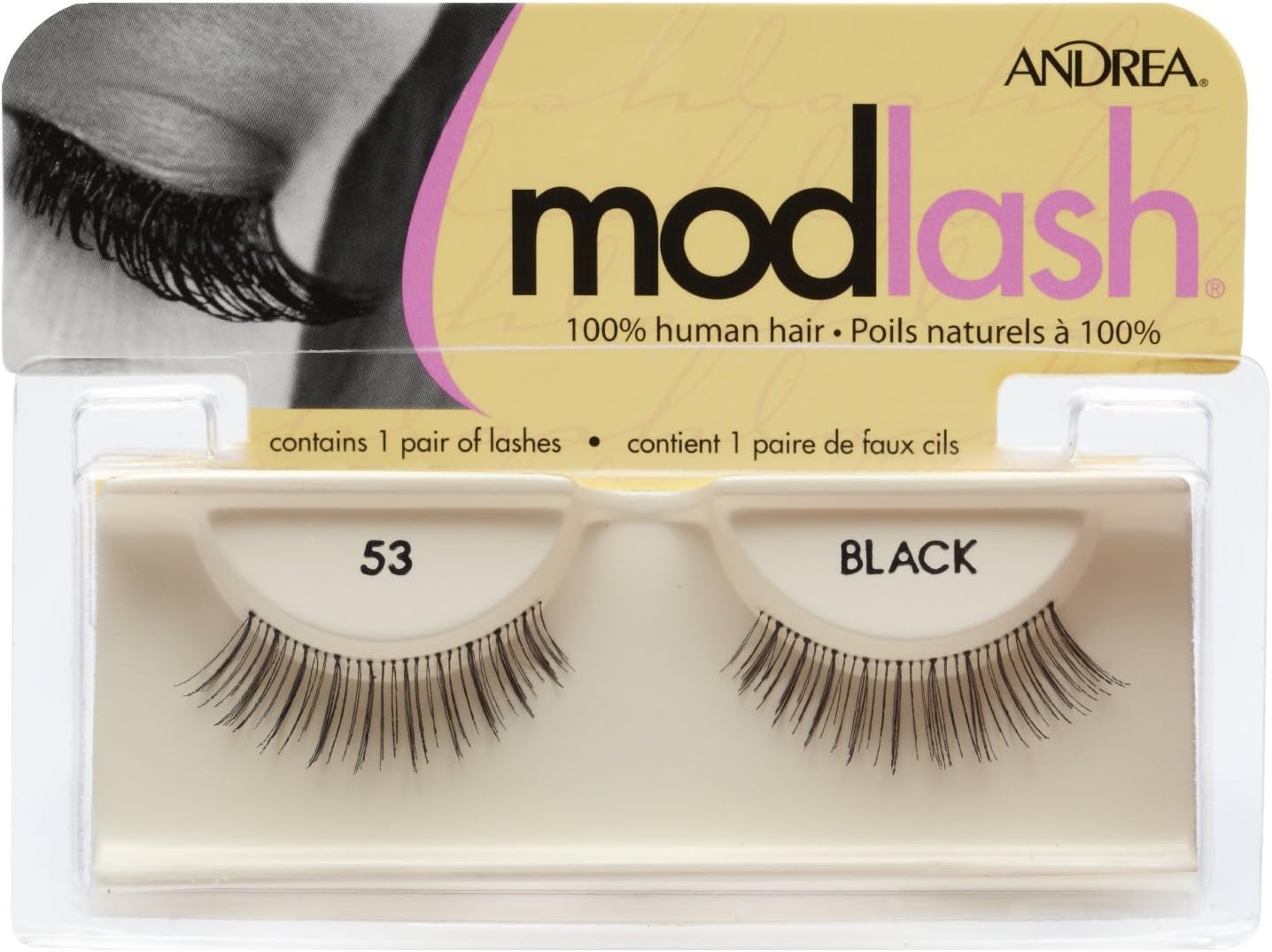 Eyelash Strip Lashes Black [53] 1 ea (Pack of 4)