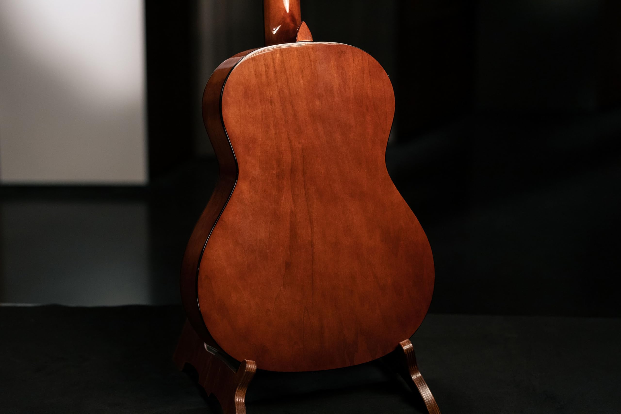 Ortega Guitars 3/4 Konzert Gitarre – Student Series – Fichte, Katalpa, Hochglanz Natur (RST5-3/4)