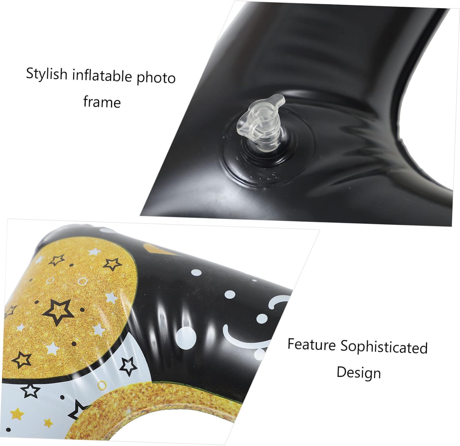 Inflatable Photo Booth Frame for Birthday Parties Lightweight Selfie Prop for Fun Celebrations Family and Friends Material for Memorable Moments