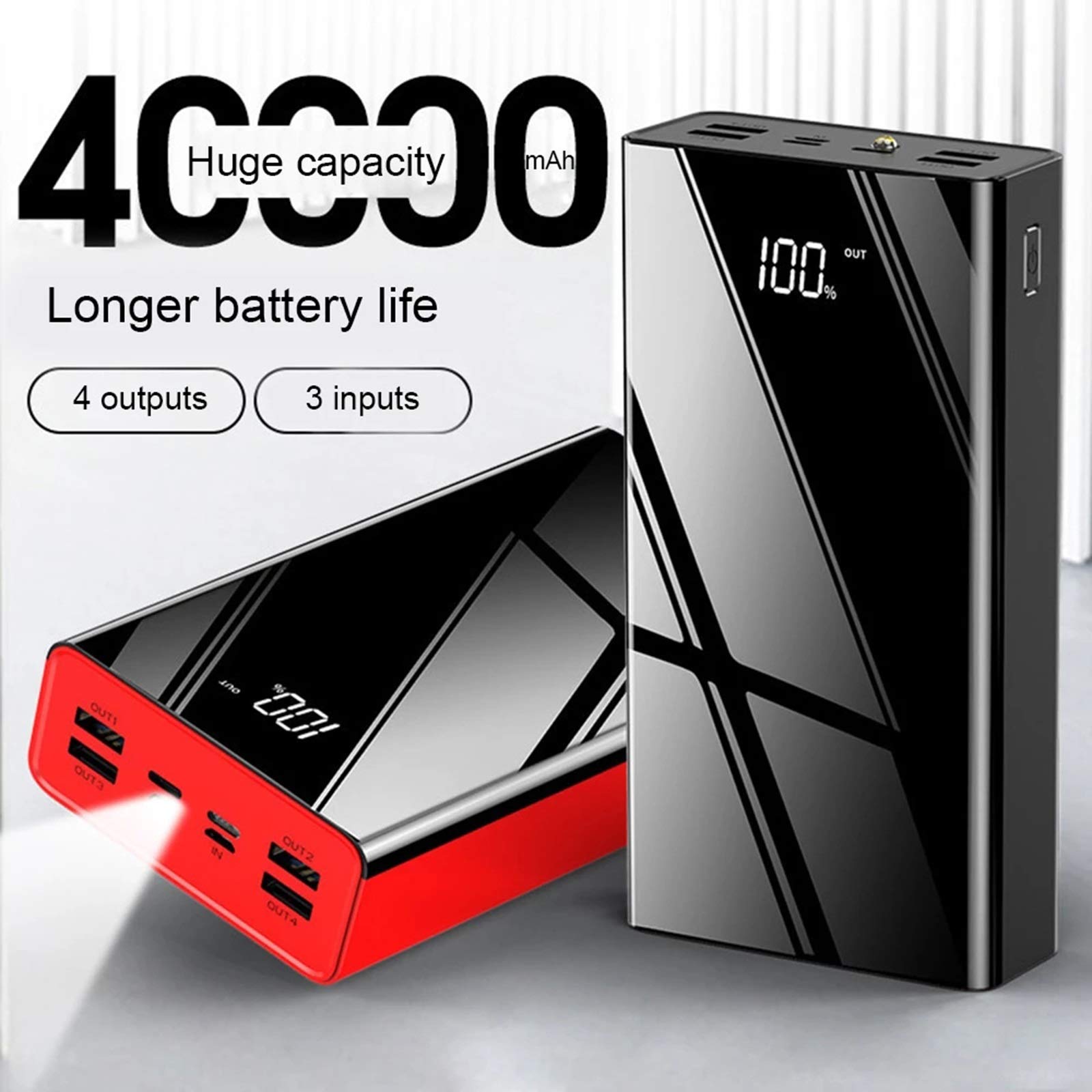 Caricatore Portatile Del Caricatore 40000mah Banca Di Potere